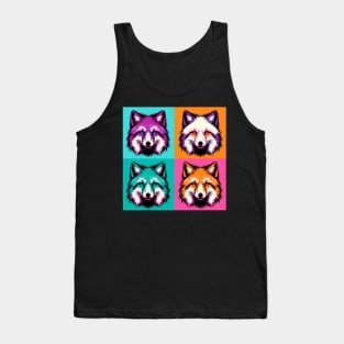 Arctic Fox Pop Art - Cool & Trendy Wildlife Tank Top